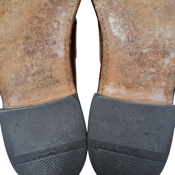 Allen Edmonds Enfield Tassel Loafers Size 12 Men's Brown Excellent Condition - Picture 10 of 15